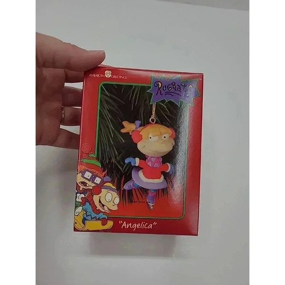 Vintage 1998 American Greetings Rugrats Angelica Christmas Ornament New in Box - Picture 4 of 7